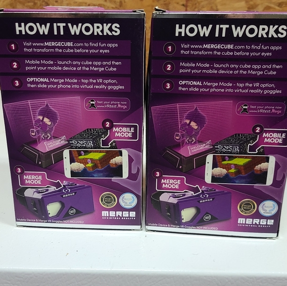 Merge Cube VR/AV  Ages 10+ Learning Aid - Picture 2 of 6